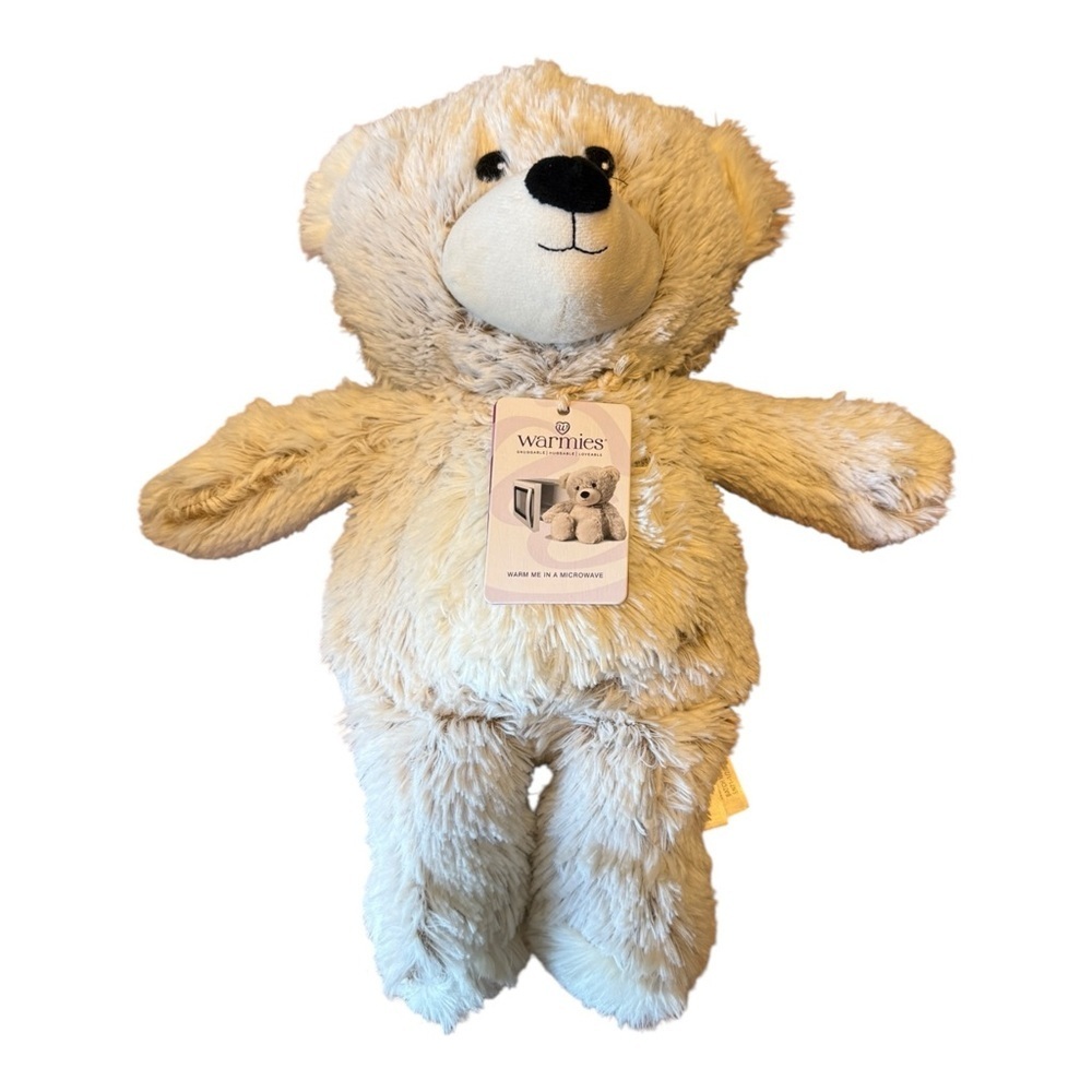 Warmies Microwavable  French Lavender Scented Stuffed Animal Weighted- Bear - Picture 3 of 8